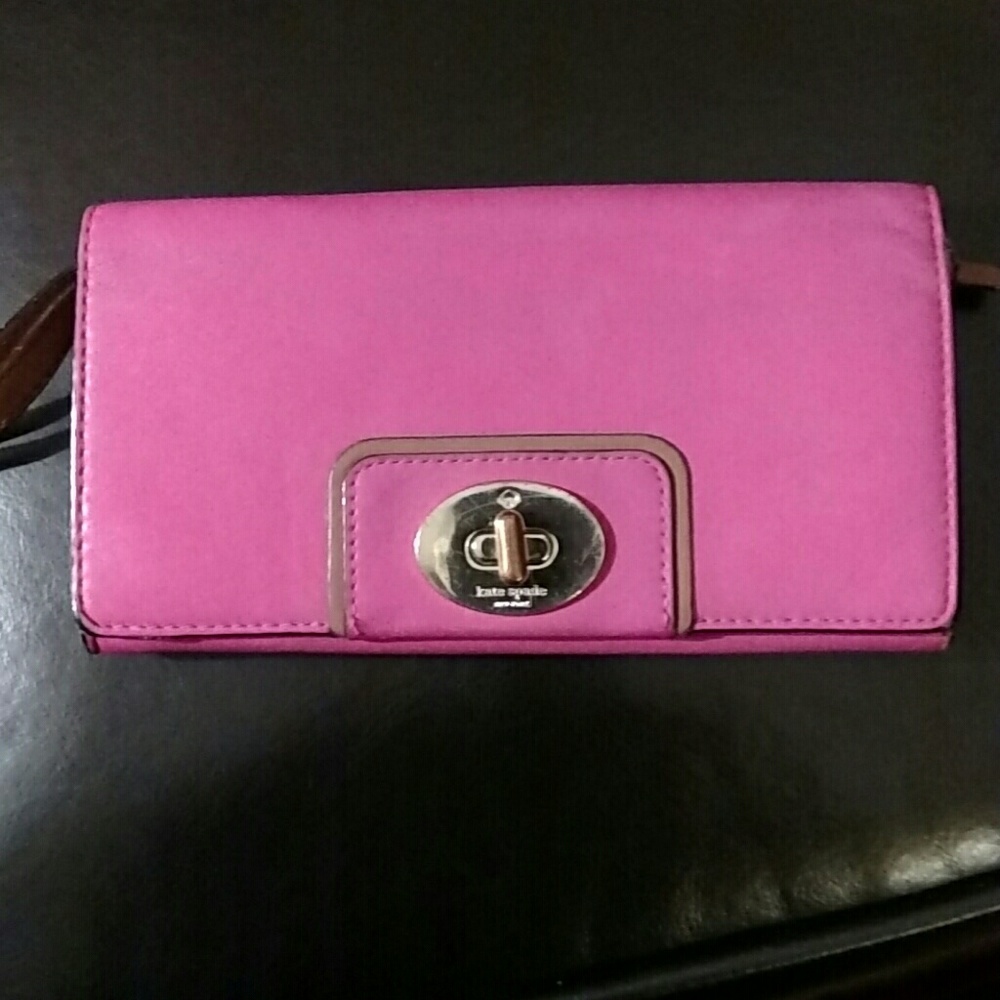 Kate Spade Pink Wallet Wristlet