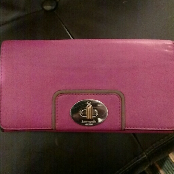 Kate Spade Pink Wallet Wristlet - Picture 2 of 5