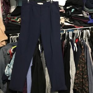 Joie cuffed bottom navy trousers
