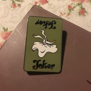 Nightmare Before Christmas Playing Card Pin