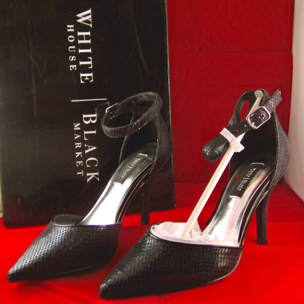 White House Black Market Bianca Heels