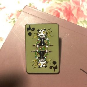 Nightmare Before Christmas Playing Card Pin