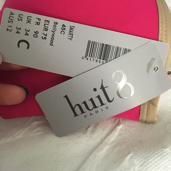 Huit Padded, Push-Up Bandeau Bikini Top 👙 - Picture 2 of 5