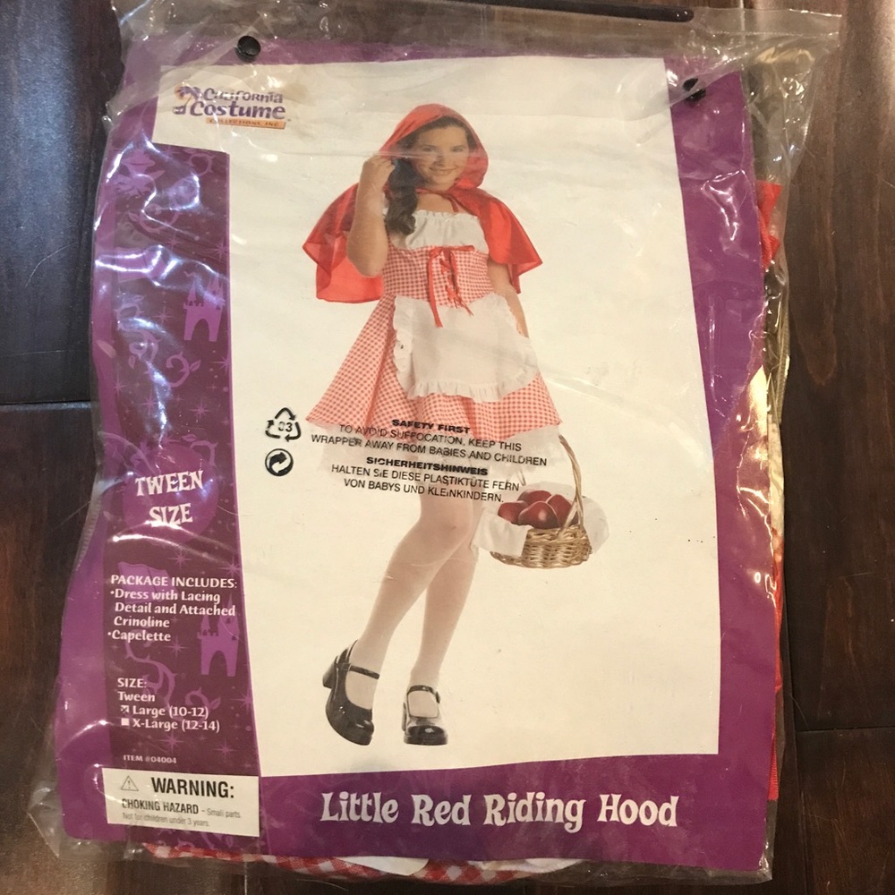 Little red riding hood Halloween costume