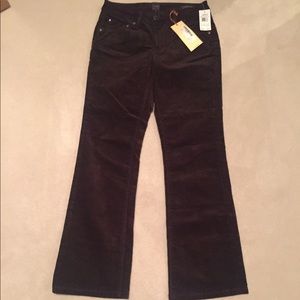 Jag boot cut low rise corduroy, 6 petite