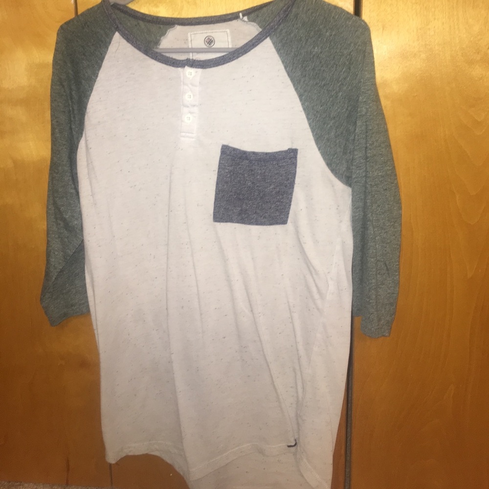 on the byas baseball tee