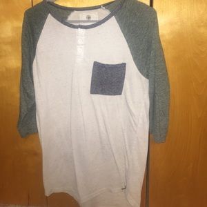 on the byas baseball tee