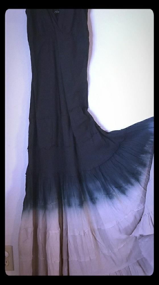 ETC Black, Blue and Beige dress