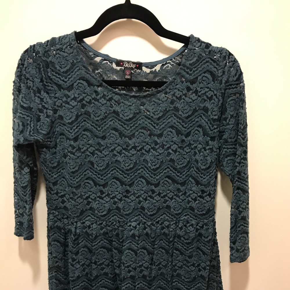 Modcloth Blue lace dress