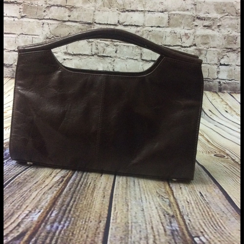 Aldo Oversized Brown Clutch Purse