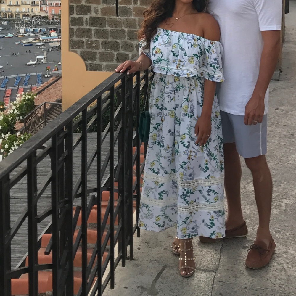 Off the shoulder dress