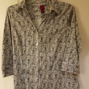 Button down business casual shirt