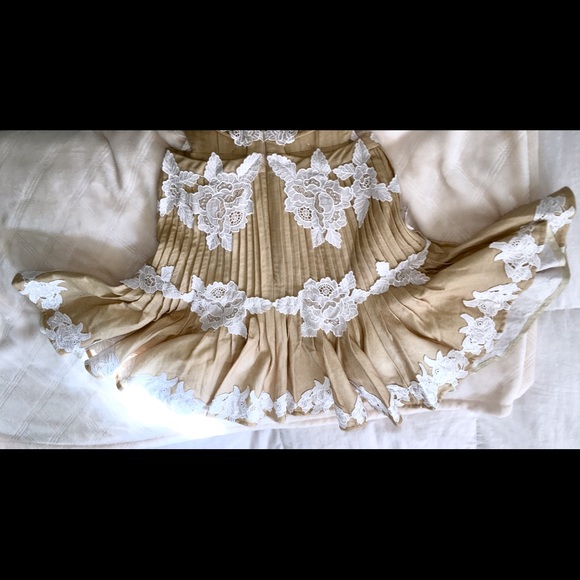 π SOLD π ZIMMERMANN Mischief Rosette Laced Dress - Picture 6 of 8