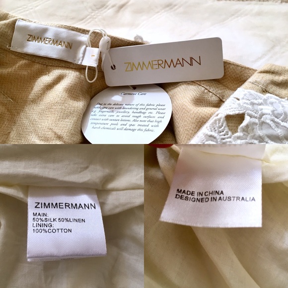 π SOLD π ZIMMERMANN Mischief Rosette Laced Dress - Picture 8 of 8