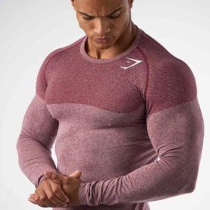 gymshark men's long sleeve