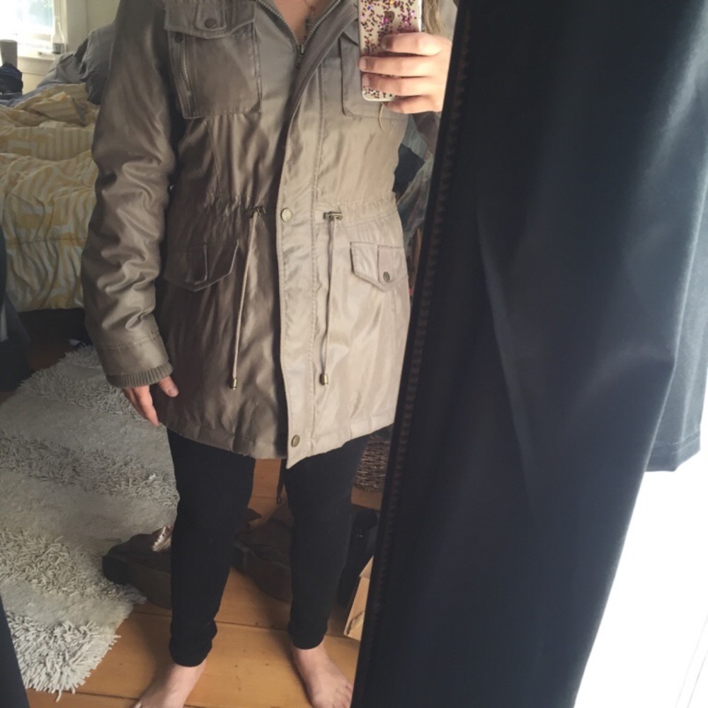 Long winter jacket
