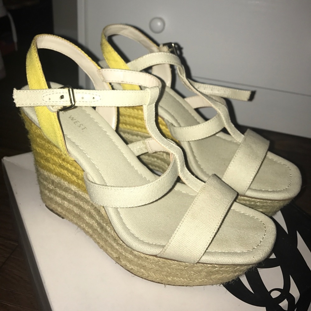 Nine West Platform Espadrilles