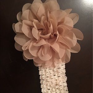 Baby/little girl flower headband