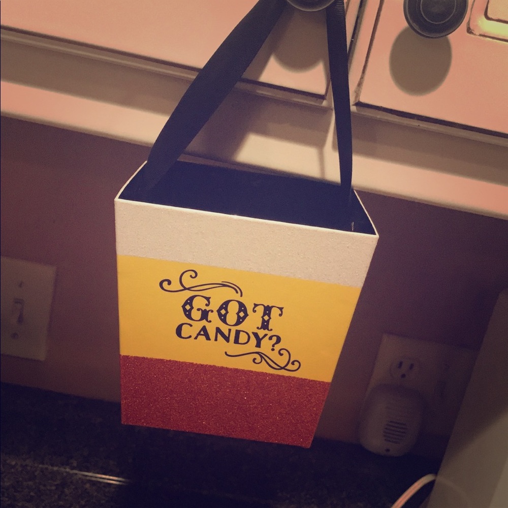 Trick or Treat Candy Box Basket