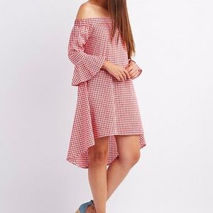 Hi low hem dress