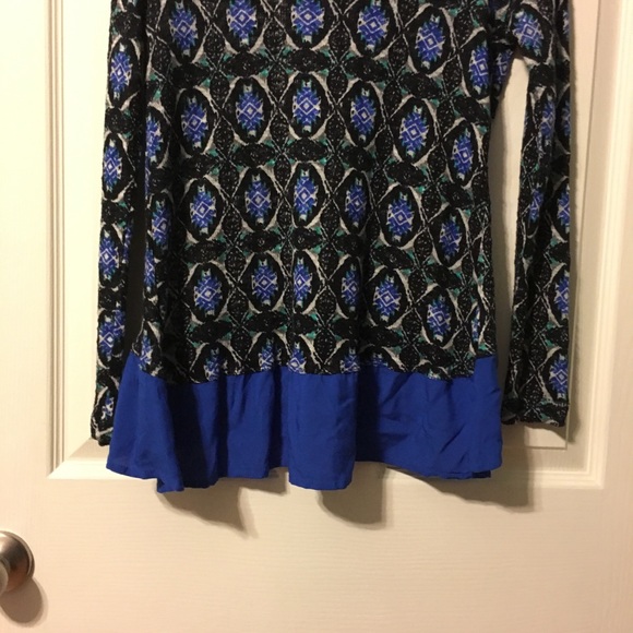 Chip + Pepper mixed-media top - Picture 6 of 7