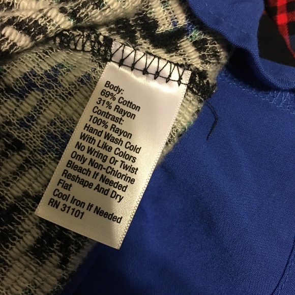 Chip + Pepper mixed-media top - Picture 7 of 7