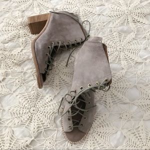 Jeffrey Campbell 'Cors' Peep toe bootie