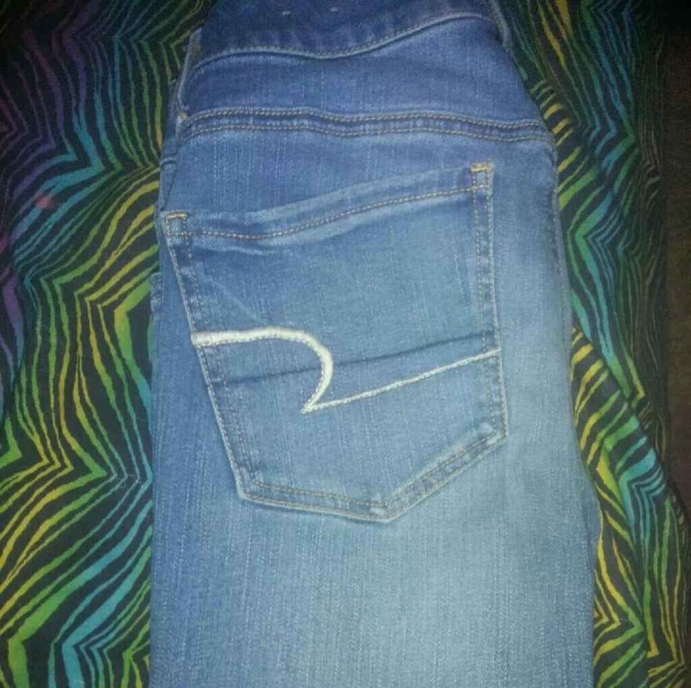 american eagle super stretch skinny jeans