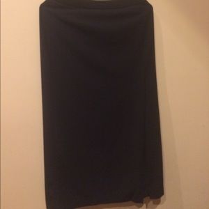 Ann Taylor Loft pencil skirt with slit size 8
