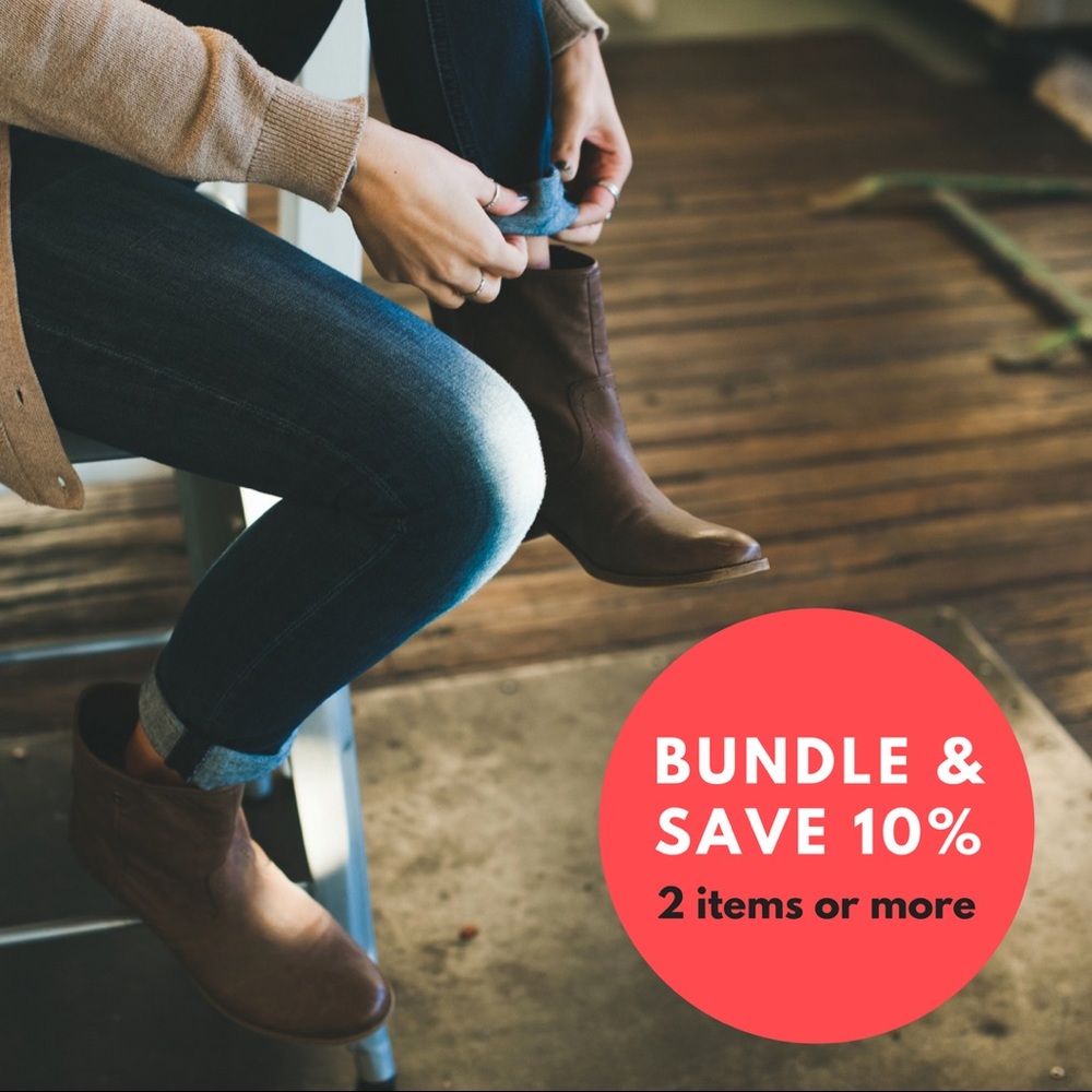 Bundle 2 items or more and save 10%!