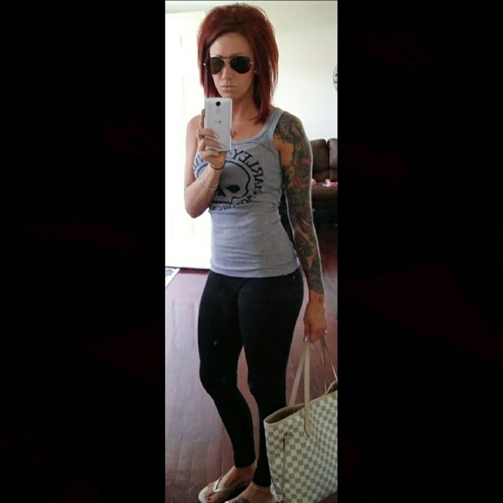 Harley Davidson Skull Tank