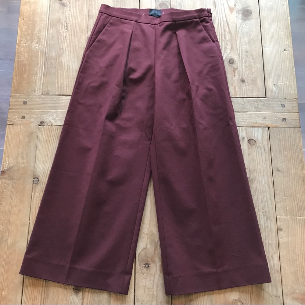 Banana Republic Cropped Wide Leg Pants