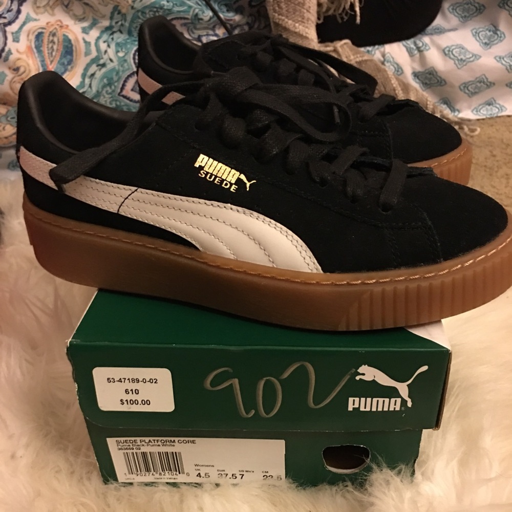Suede Platform Core Puma Creepers ❌SOLD❌
