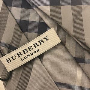 Burberry Check Silk WIDE Tie - New