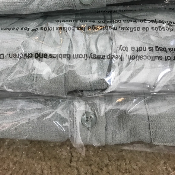 Sage Top with Lace and Drawstrings - Picture 6 of 6