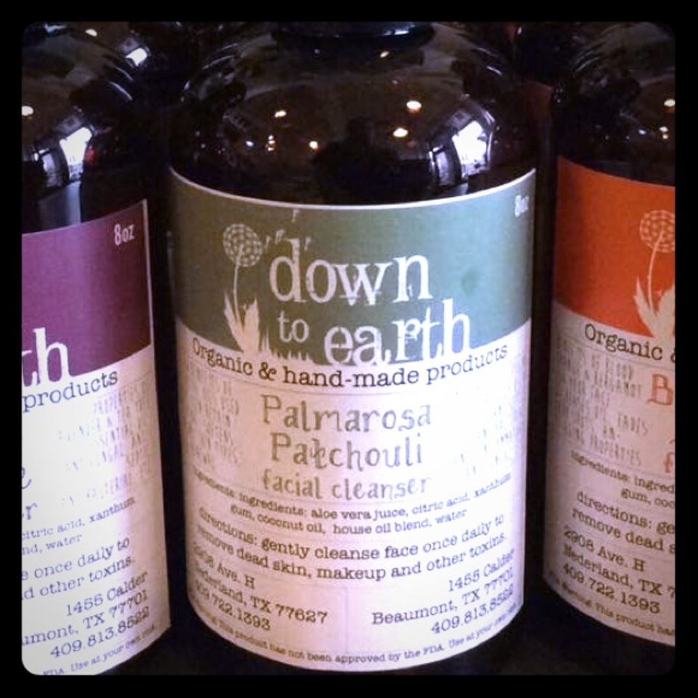 Palmarosa patchouli face wash