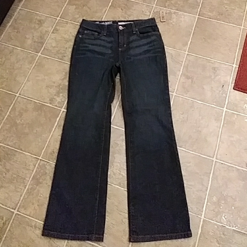 NEW Woman's DKNY Soho Boot Jeans SZ 8