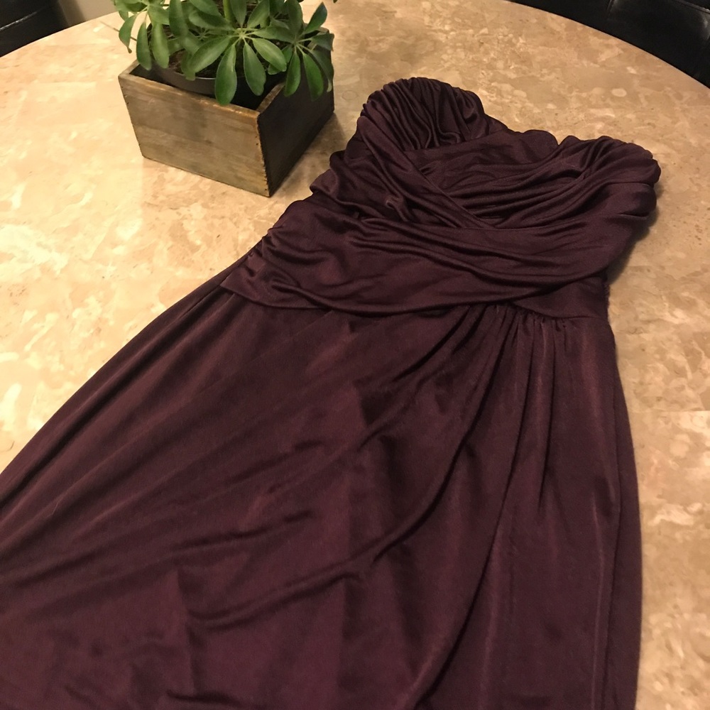 Strapless Express  Mini Dress