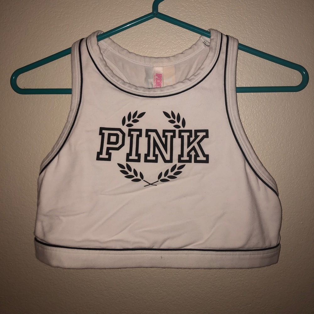 Victoria’s Secret PINK rainbow stripe bralette