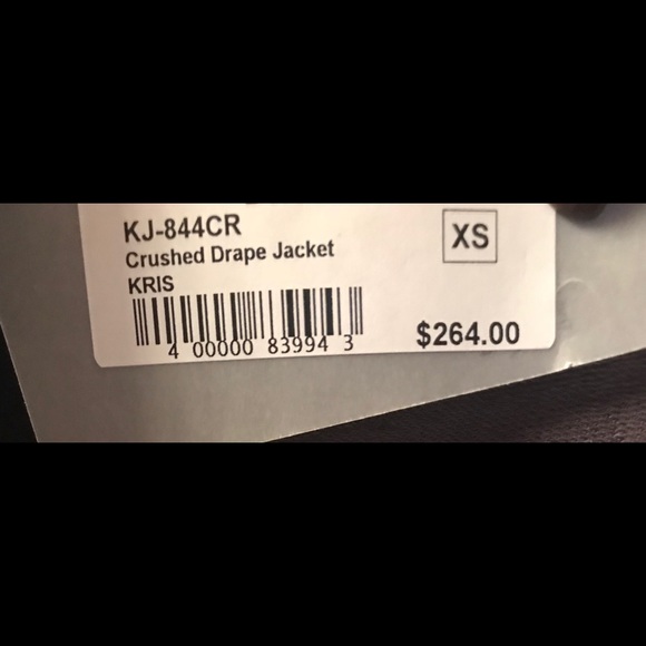 Womens Krisa draped jacket - Picture 5 of 5