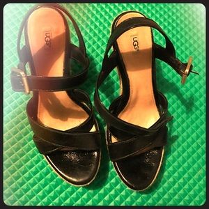 Gently used UGG Wedges size 7