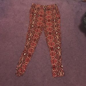 Printed Pants