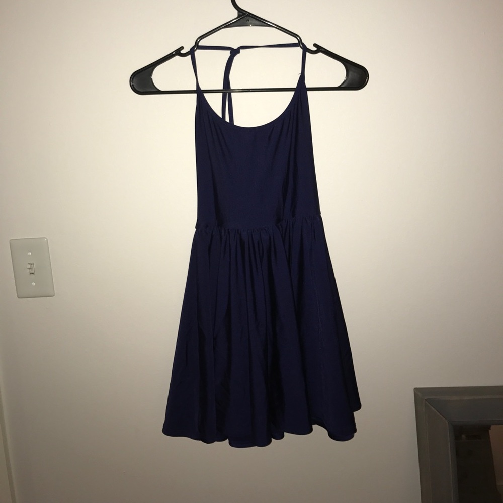 American Apparel blue dress