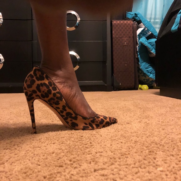 Leopard print pumps - Picture 4 of 5