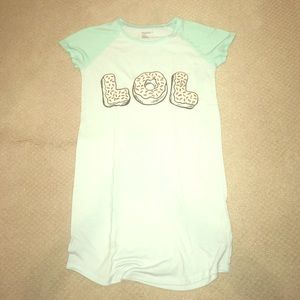 Gap Girls Long Pajama Shirt