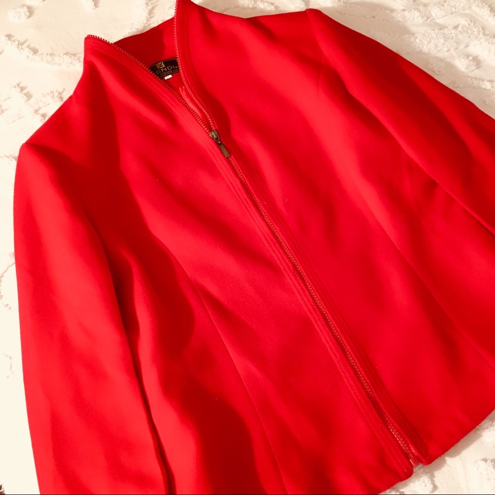 SOLD| Fendi 100% Cashmere Jacket - Picture 5 of 8