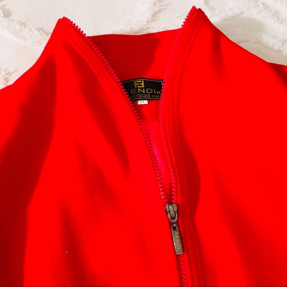 SOLD| Fendi 100% Cashmere Jacket - Picture 4 of 8