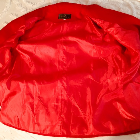 SOLD| Fendi 100% Cashmere Jacket - Picture 6 of 8