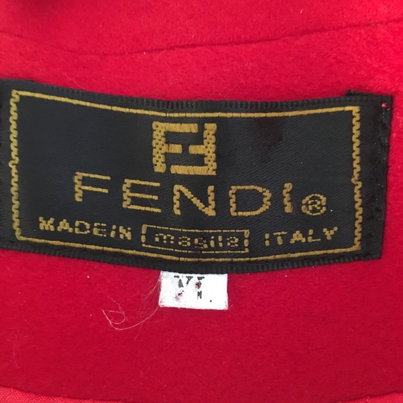SOLD| Fendi 100% Cashmere Jacket - Picture 8 of 8