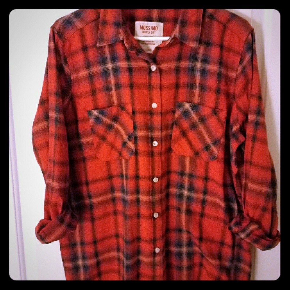 Mossimo Boyfriend Fit Flannel